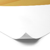 Poster Plage de Sunset Tropical Palm Feuille Ocean Waves (Coin)