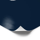 Poster Plage de surf Surfing (Coin)