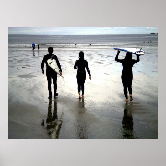 Poster Plage de Tofino (Devant)