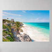 Poster Plage de Tulum (Devant)