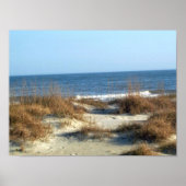 Poster Plage de Tybee (Devant)
