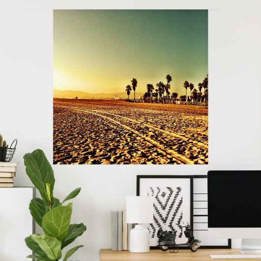 Poster Plage de Venice (Bureau à domicile)
