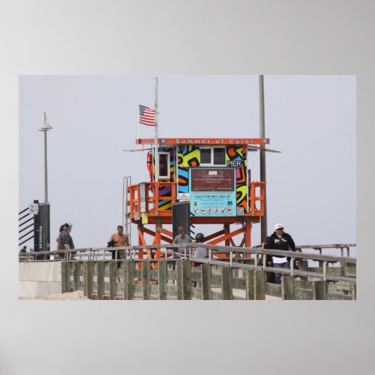 POSTER PLAGE DE VENISE (Devant)