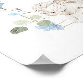 Poster Plage de verdure Angel Croix Baptême Plan de siège (Coin)