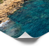 Poster Plage de White River Akamas, Chypre (Coin)