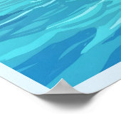 Poster Plage des Maldives (Coin)