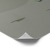 Poster Plage d'été (Coin)