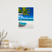 Poster Plage d'été (Cuisine)