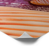 Poster Plage d'imaginaire mystique coucher de soleil avec (Coin)