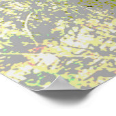 Poster *~* Plage du Cap Mai Plage de la clôture d'herbe m (Coin)