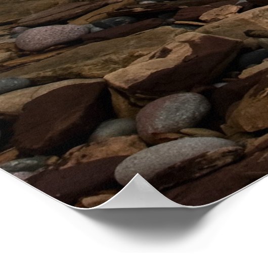 Poster Plage du lac Supérieur (Coin)