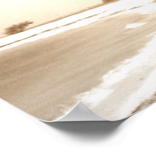 Poster Plage du Marathon (Coin)