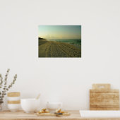 Poster Plage du matin (Cuisine)