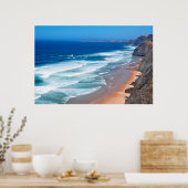 Poster Plage du Portugal (Cuisine)