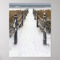 plage du vieux verger promenade d'hiver