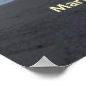 Poster Plage Dusky (Coin)