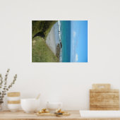 Poster plage en été (Cuisine)