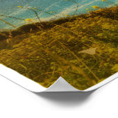 Poster Plage et baie, Pacific Coast Highway (Coin)