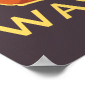 Poster Plage et cerfs-volants - Côte Washington (Coin)