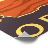 Poster Plage et cerfs-volants - Lincoln City, Oregon (Coin)