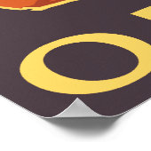 Poster Plage et cerfs-volants - Tillamook, Oregon (Coin)