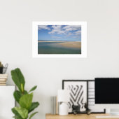 Poster Plage Félicité (Bureau à domicile)