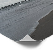 Poster Plage Flagler, FL (Coin)