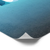 Poster Plage Flagler Floride Surf Surf (Coin)