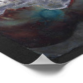 Poster Plage frontière 2 (Coin)