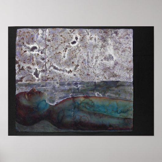 Poster Plage frontière 2 (Devant)