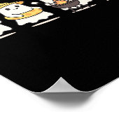 Poster Plage Ghost Vacances été Halloween Bbq Ice (Coin)