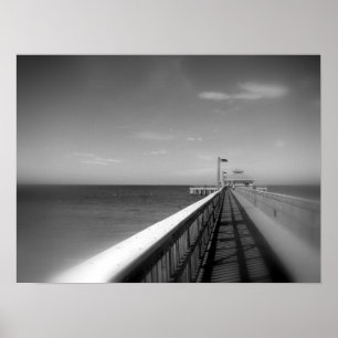 Poster Plage la Floride, Etats-Unis de Fort Myers