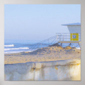 Poster Plage & Lifegaurd 13 Imprimer (Devant)