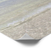 Poster Plage lumineuse (Coin)