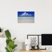 Poster Plage lumineuse (Bureau à domicile)