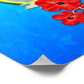 Poster Plage Mele Kalikimaka (Coin)