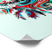 Poster Plage Palm Tree Design 243 (Coin)