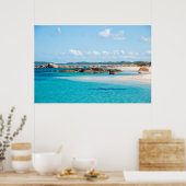 Poster Plage paradisiaque Sea Greens Pool Bay Australie (Cuisine)