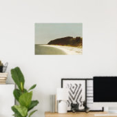 Poster Plage Paysage peinture art classique (Bureau à domicile)
