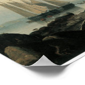 Poster Plage pour réparations, Duncan's Point, Gloucester (Coin)