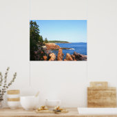 Poster Plage rocheuse d'Acadia près de Thunder Hole (Cuisine)