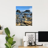 Poster Plage rocheuse de l'Oregon (Bureau à domicile)