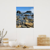 Poster Plage rocheuse de l'Oregon (Cuisine)