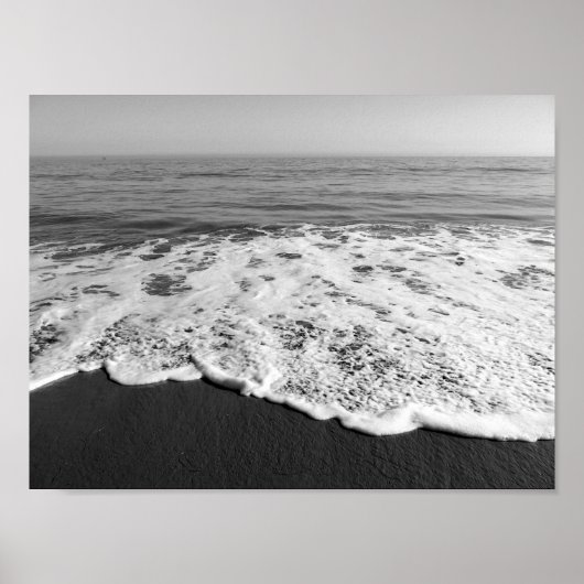 Poster Plage/Sable/Vagues (Devant)