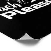 Poster Plage S'Il Vous Plaît Été Plage Voyage Chemise (Coin)