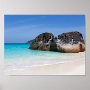 Poster Plage Similaire Andaman mer Thaïlande cadeau