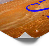 Poster plage st. andrews west (Coin)