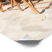 Poster Plage tropicale (Coin)