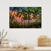 Poster Plage tropicale | Parc national du Corcovado (Cuisine)