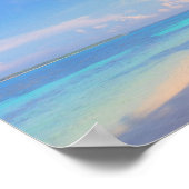 Poster Plage tropicale Philippines Island Palm Paradise (Coin)